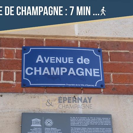 Terrasse 86 - Terrasse & Climatisation - 4-6 Personnes - Bnb Epernay Bagian luar foto