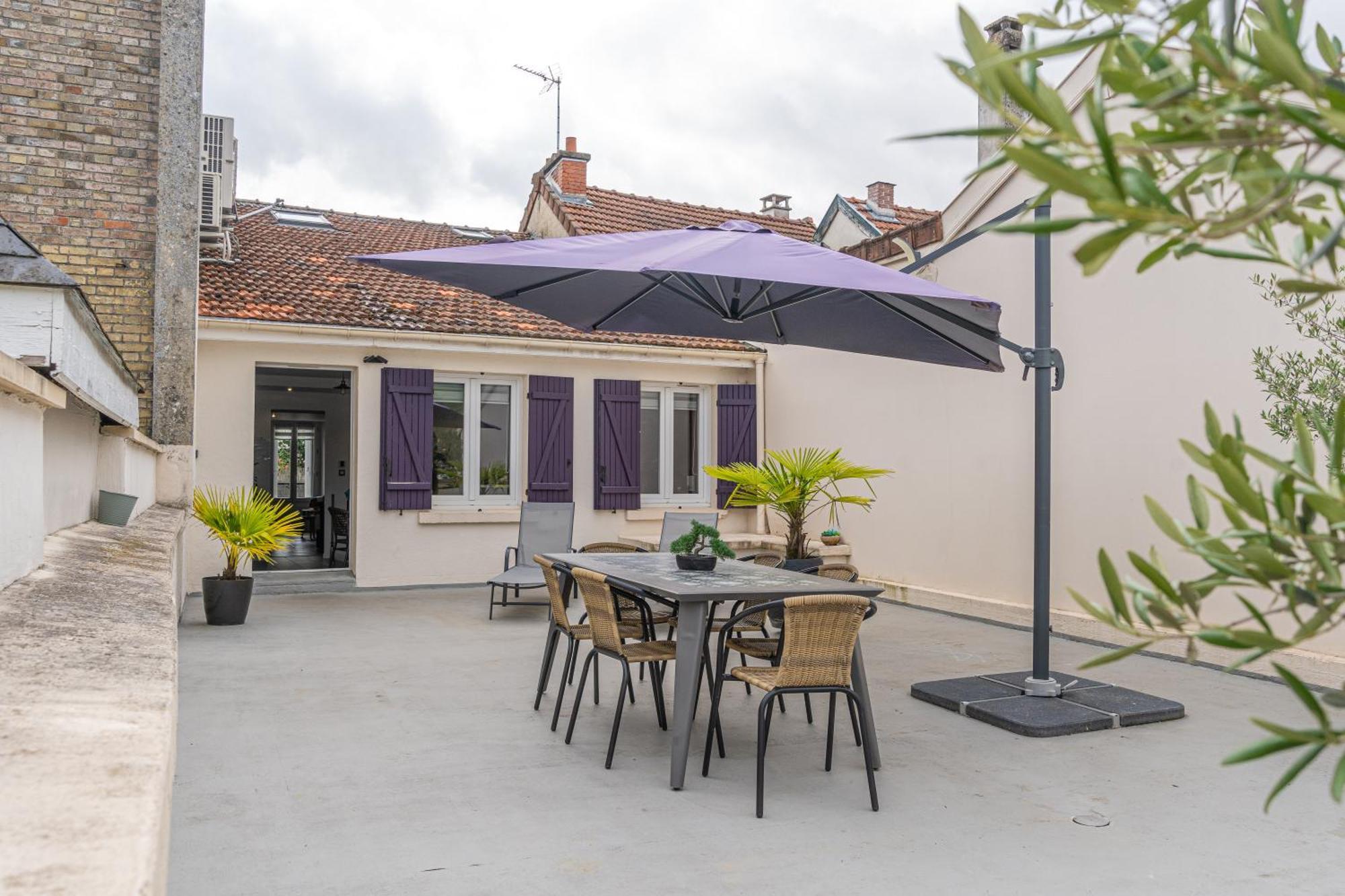 Terrasse 86 - Terrasse & Climatisation - 4-6 Personnes - Bnb Epernay Bagian luar foto